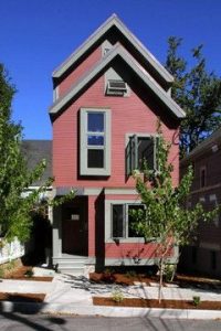 tall and narrow homes in various communities around Columbus Ohio