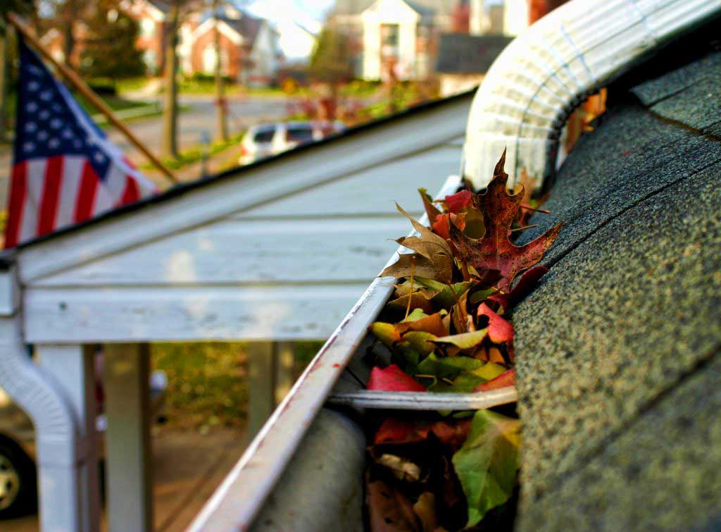 clogged gutters are dangerous for your home