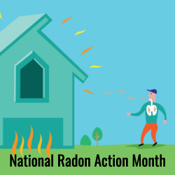 national radon action month