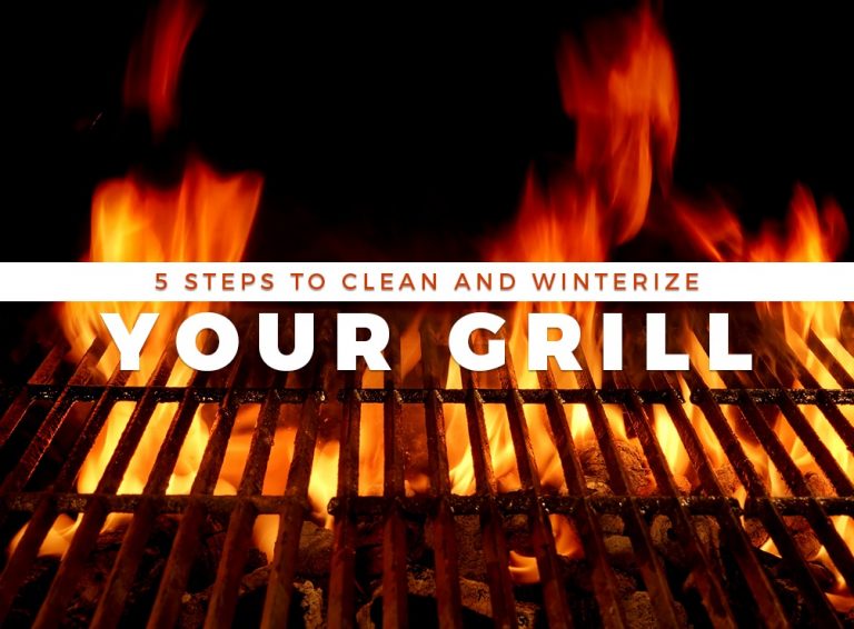 5 Steps to Clean and Winterize Your Grill