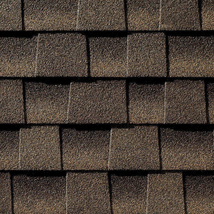 GAF's Timberline Armor Shield II Barkwood shingle swatch