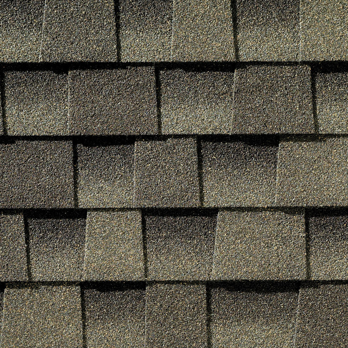 GAF's Timberline Armor Shield II Weathered Wood shingle swatch