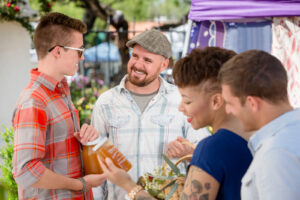 Check out your local farmers market to eat better and even learn more about the food you are buying.