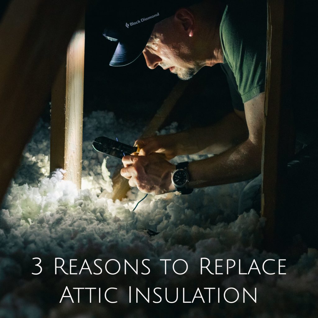 3 reasons to replace your attic insulation when getting a new roof