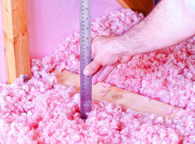 attic insulation inspection from Muth Roofing