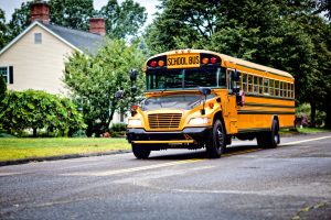 watch out for school buses like this in your neighborhood because it is back to school time