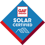 GAF Solar Certified Diamond Badge