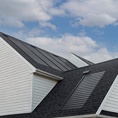 GAF Solar Shingles on Home Roof