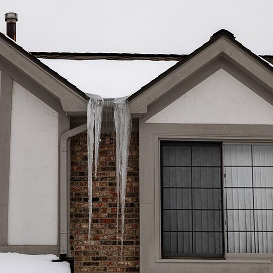 Ice Gutter and Repair